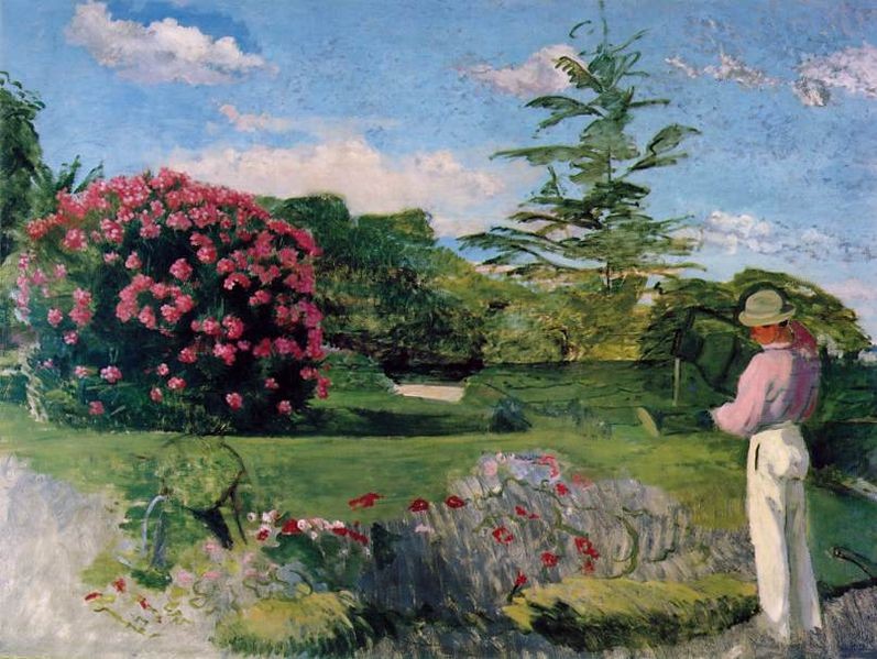 Frederic Bazille The Little Gardener